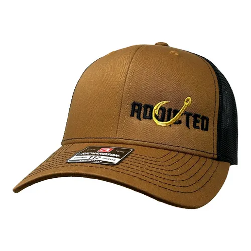 Addicted Fishing High Mountain Trucker Hat