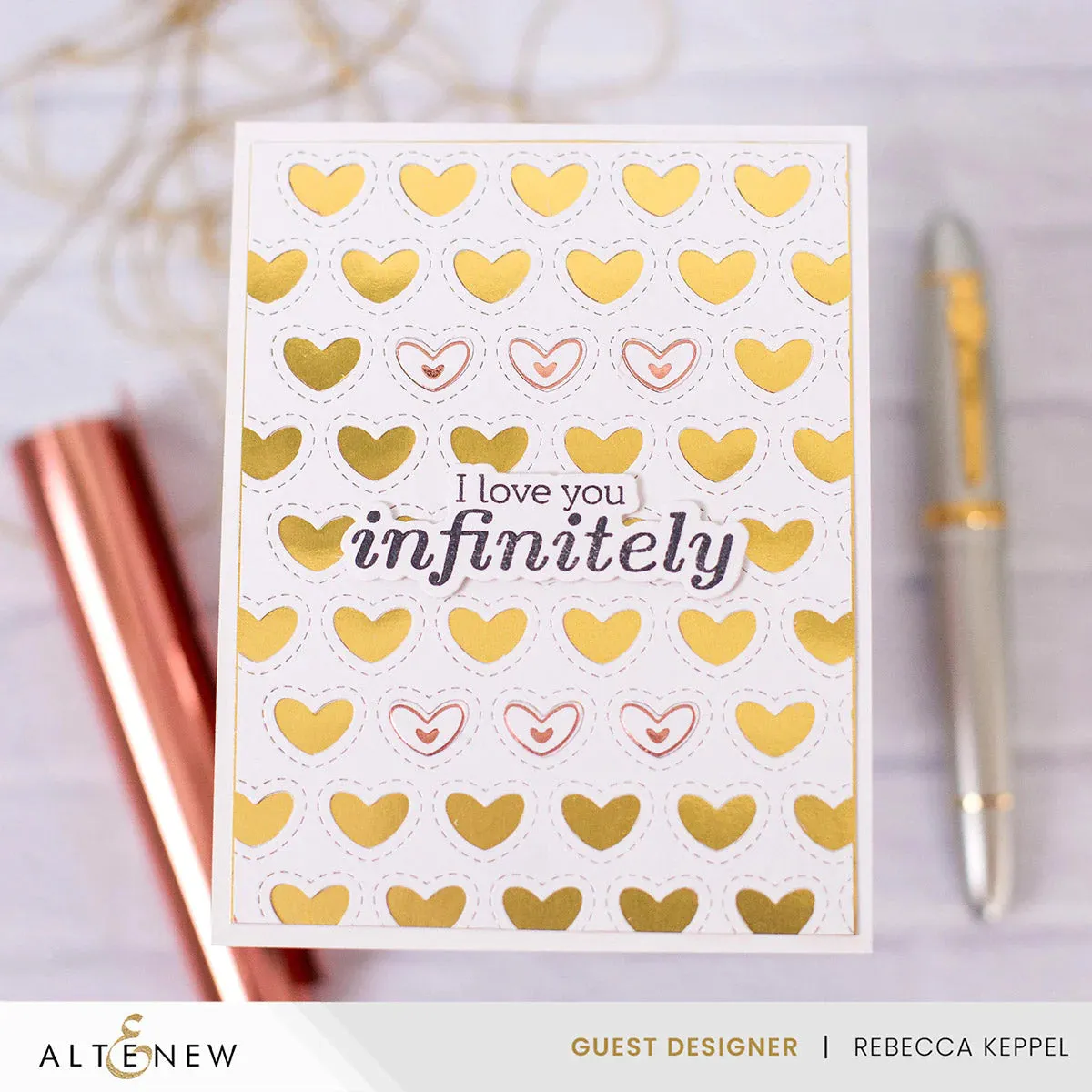 Altenew Hot Foil Roll - Peony Gold (Mirror)