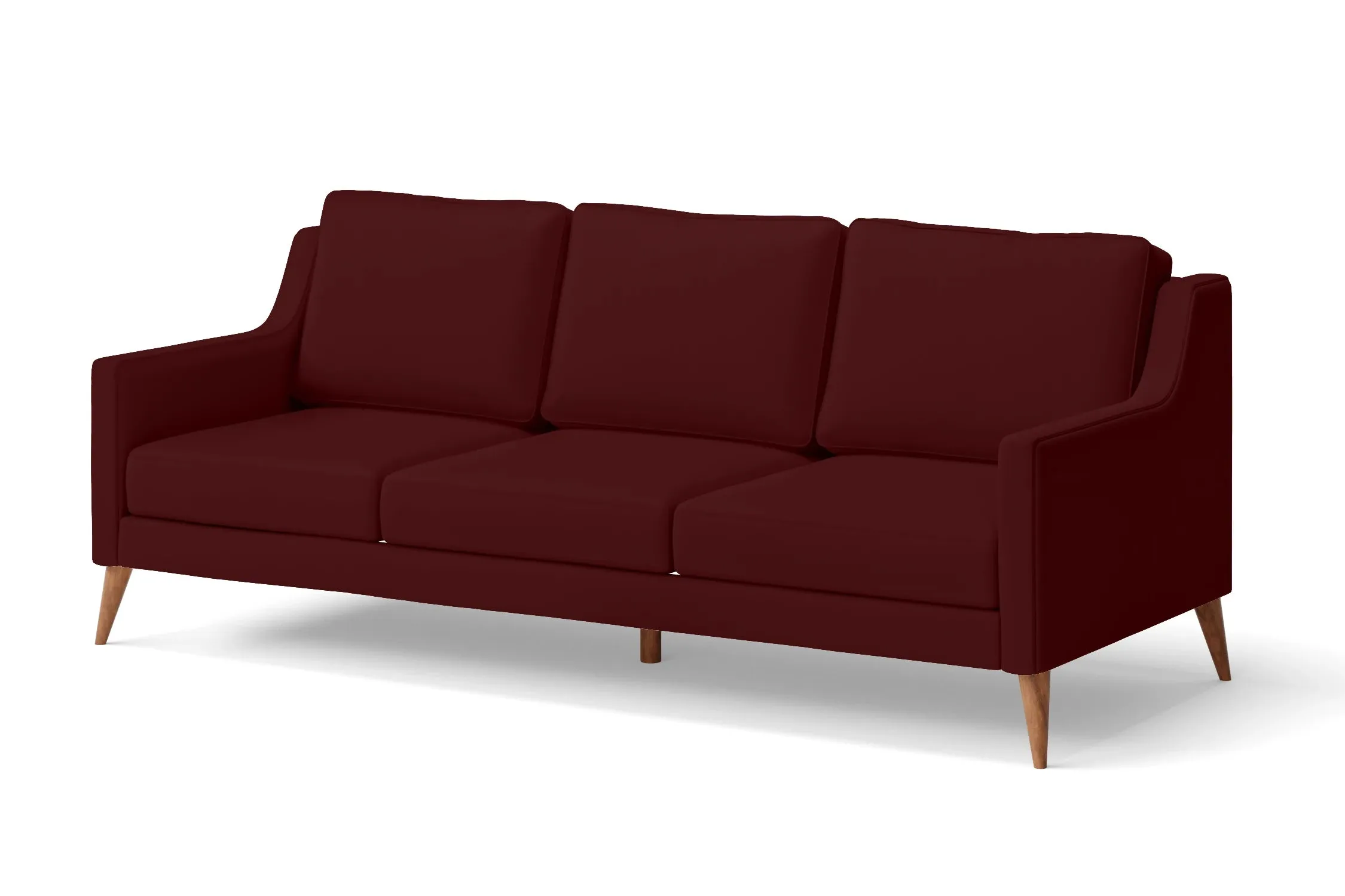 Aquila 3 Seater Sofa Red Leather