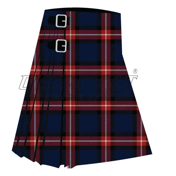 Bacon Blue Premium Tartan Kilt