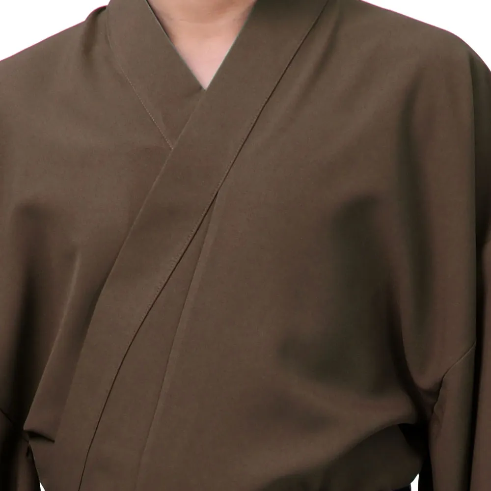 Black Kendo Japanese Men’s Yukata Kimono Robe