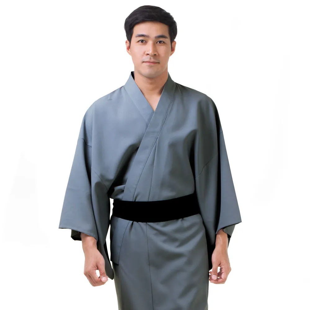 Black Kendo Japanese Men’s Yukata Kimono Robe