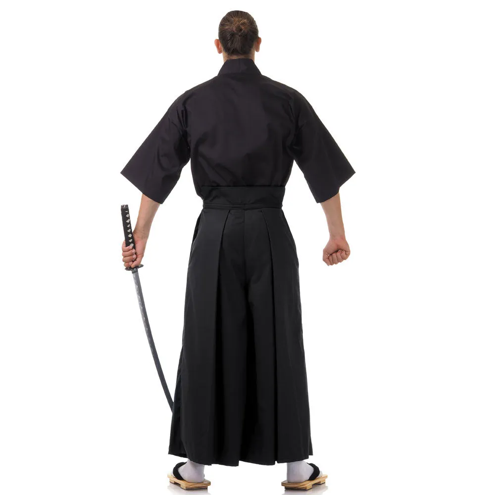 Bushido Spirit Samurai Kimono Haori Hakama Set