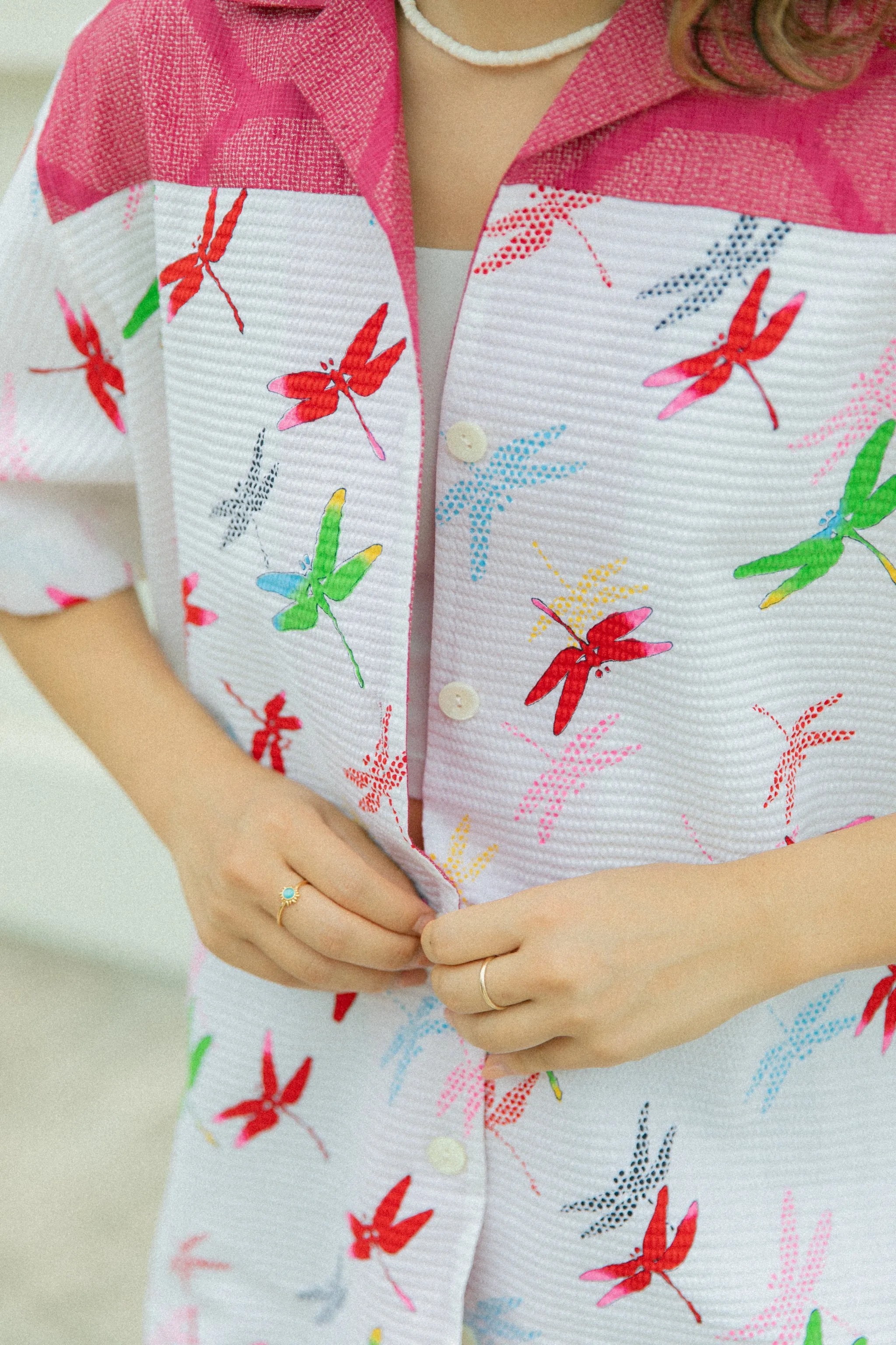 Butterfly Yukata Shirts