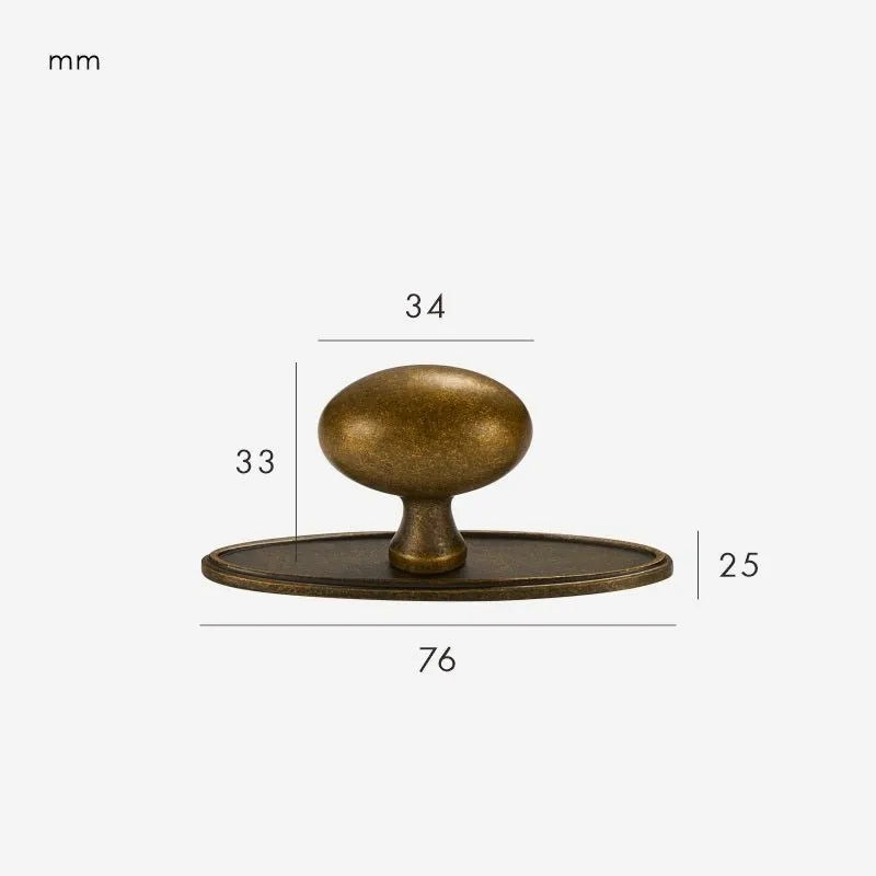 CALLAS Solid Brass Knobs