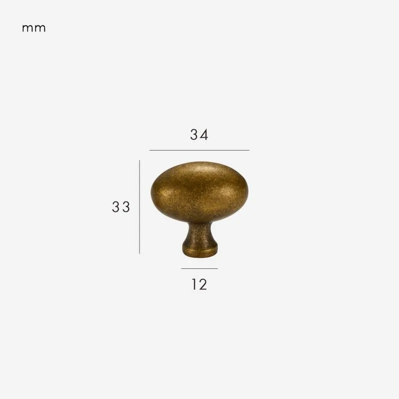 CALLAS Solid Brass Knobs