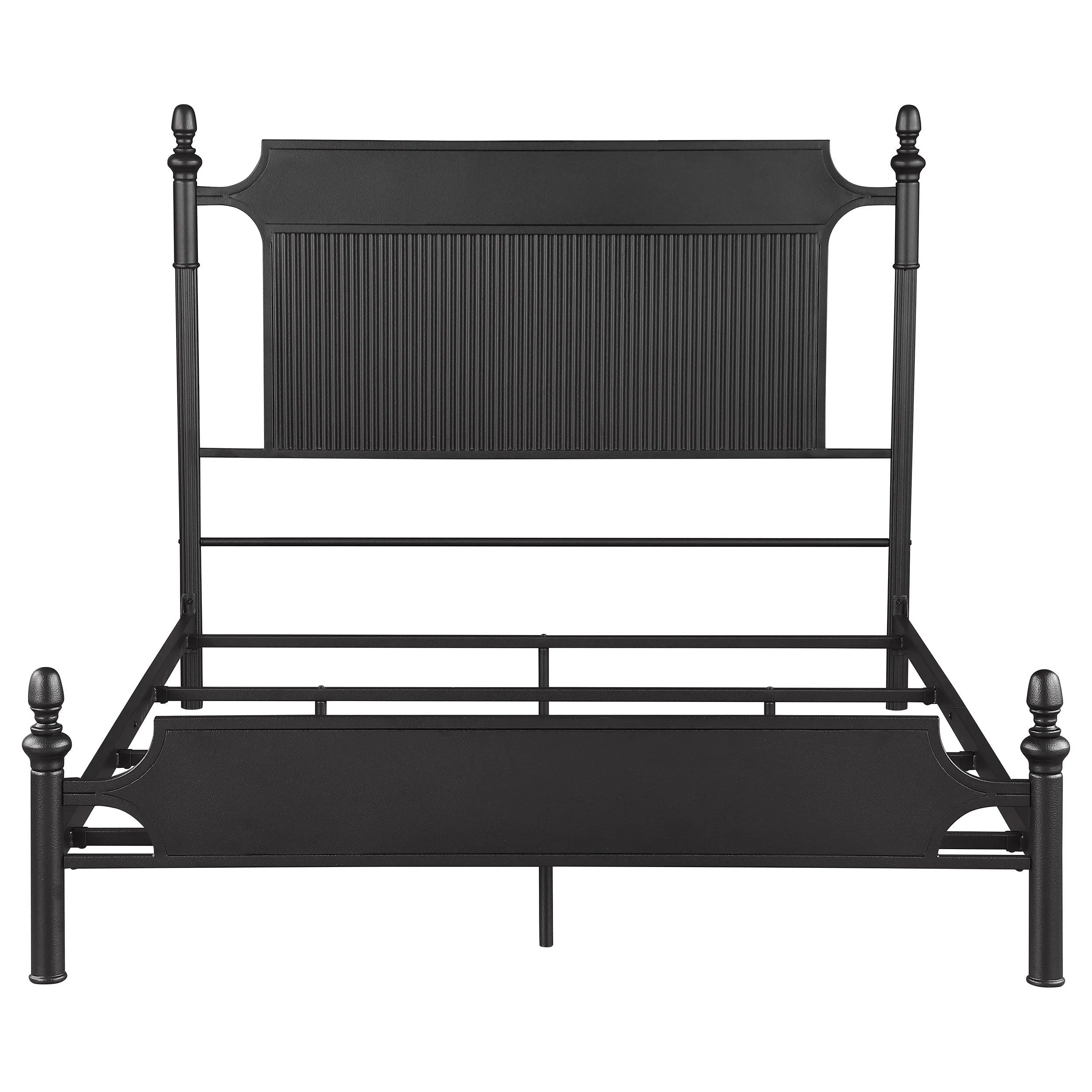 Cameron - Metal Panel Bed