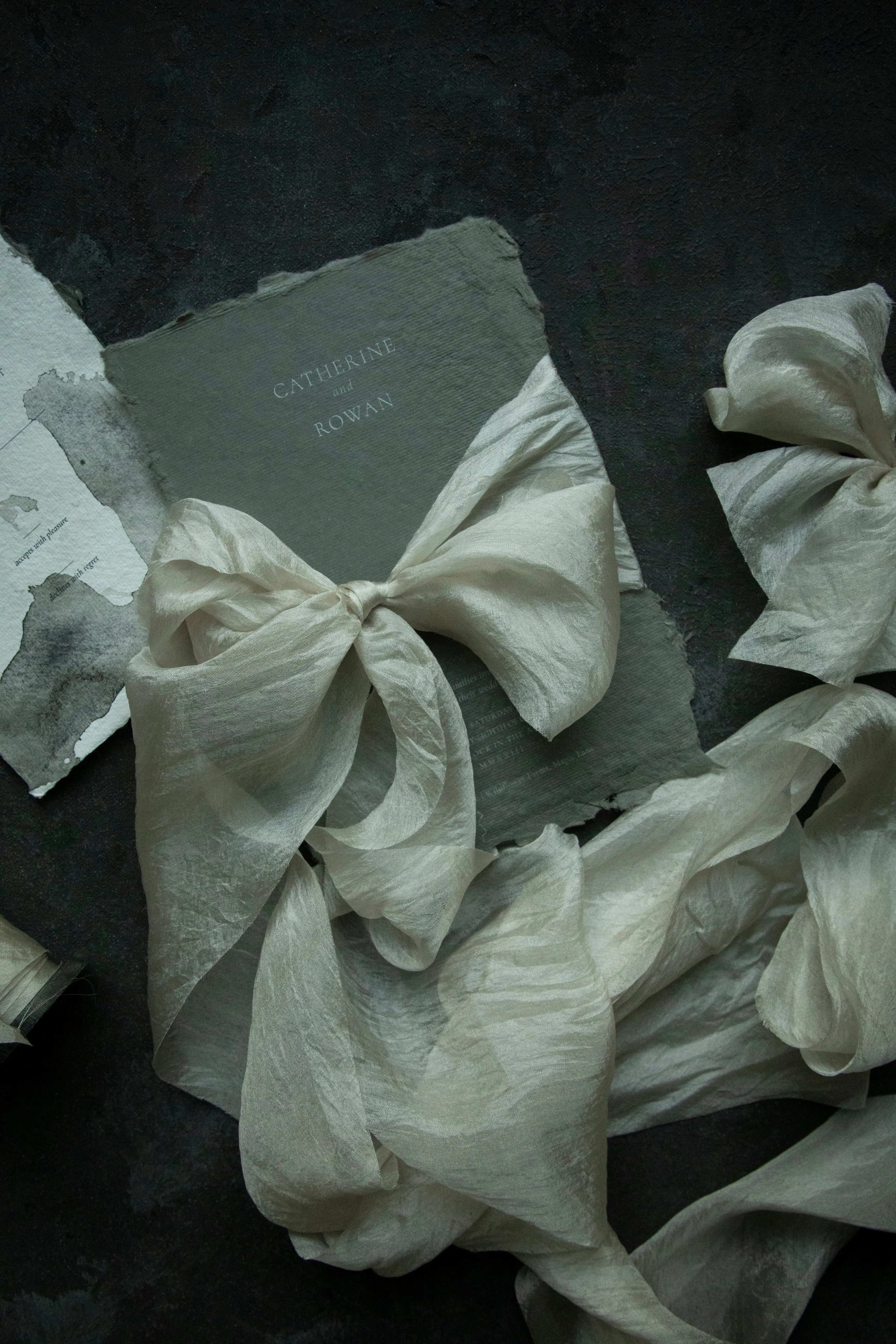 Dove {Ethereal} Silk Ribbon