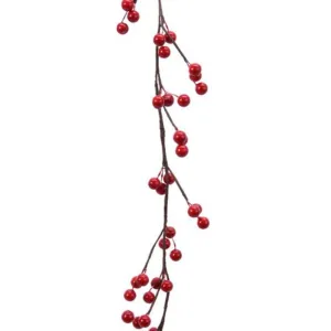 Everlands 130cm Garland with Red Berries