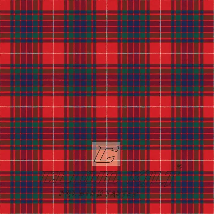 Fraser Gathering Red Modern Tartan