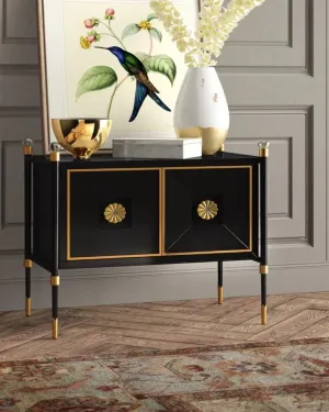 GHANA CLASSIC BLACK SIDEBOARDS WITH SPACE