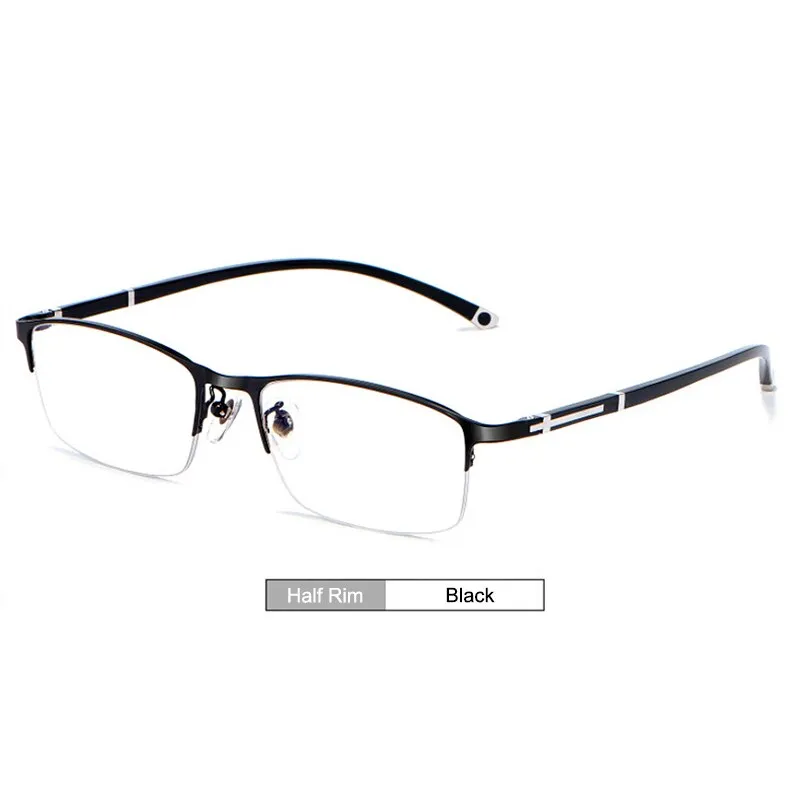 Gmei Unisex Eyeglasses Alloy Full Rim Styles And Half Rim Frame P9211