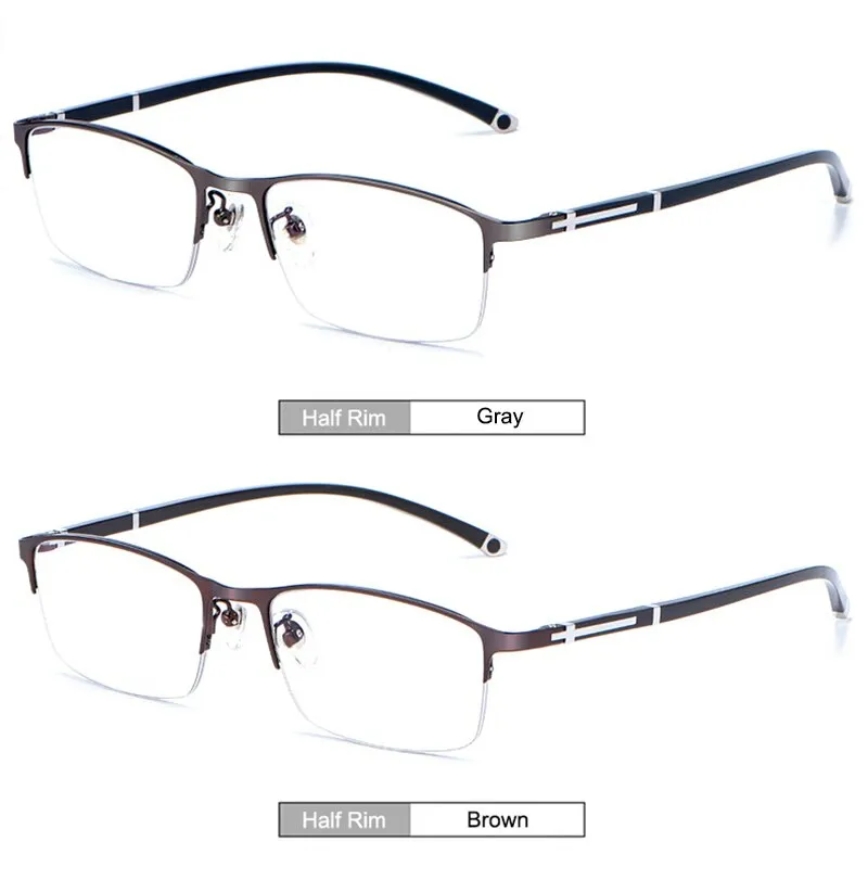 Gmei Unisex Eyeglasses Alloy Full Rim Styles And Half Rim Frame P9211