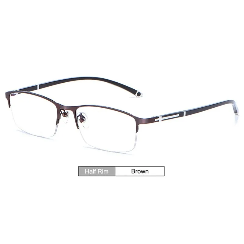 Gmei Unisex Eyeglasses Alloy Full Rim Styles And Half Rim Frame P9211