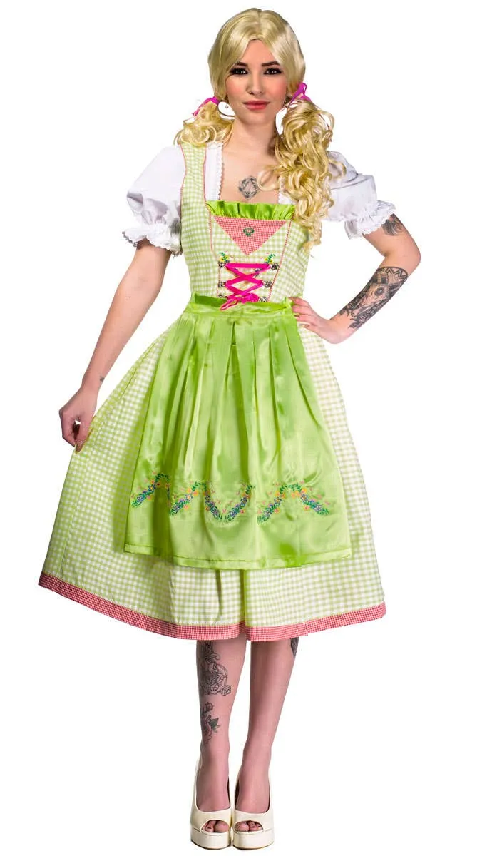 Guten Tag Gisela Womens Deluxe Dirndl Oktoberfest Costume