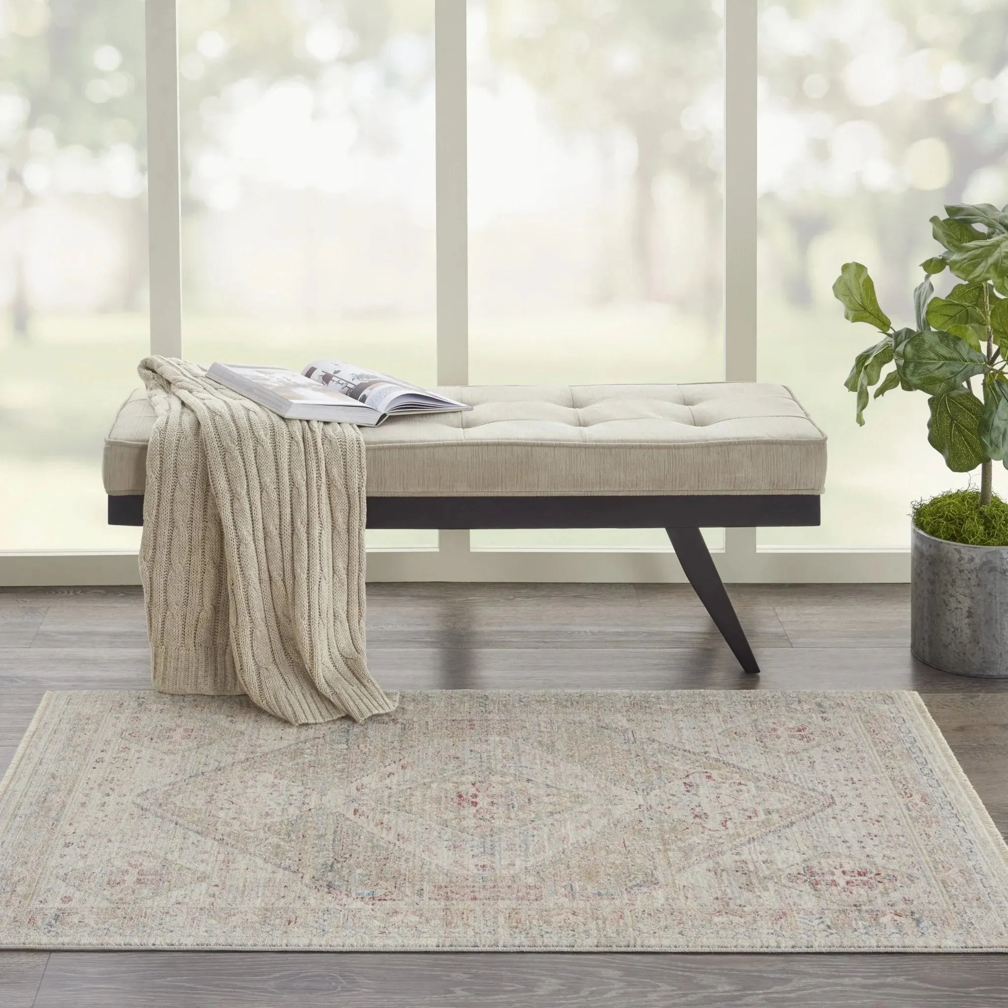 Homestead HMS03 Beige/Grey Rug