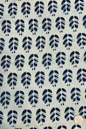 Indigo/White CHP-220 Cotton Hand Prints