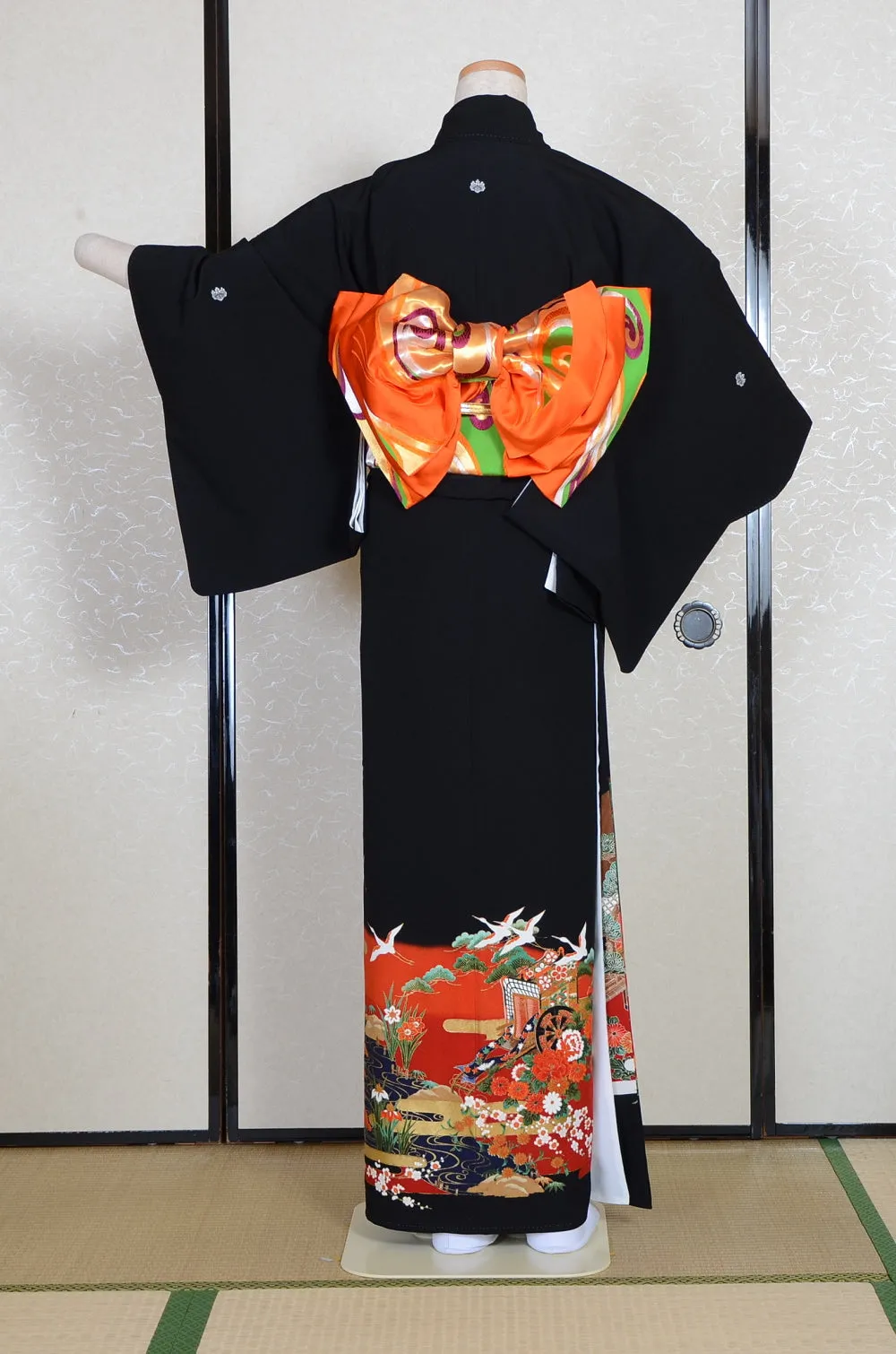 Japanese kimono 6 items set / BK#744