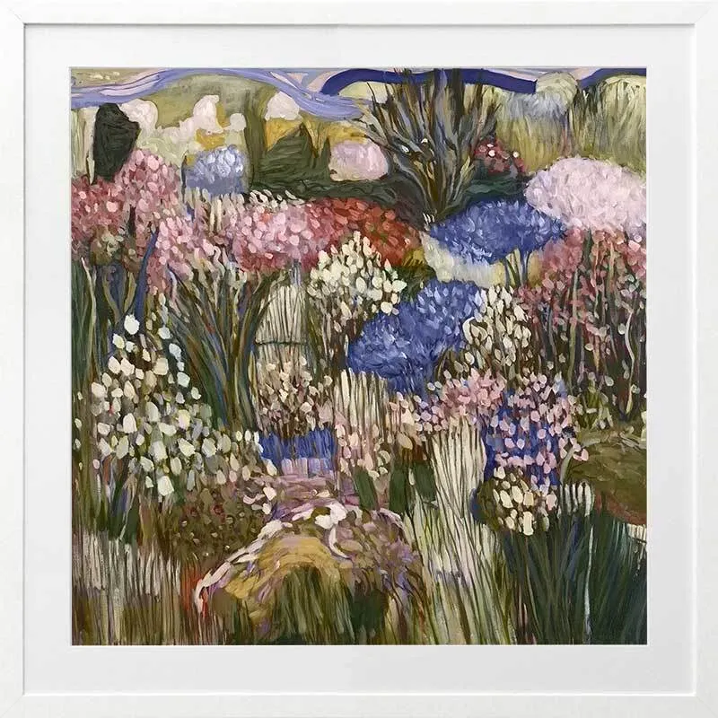 Jardin of Dreams Framed Art Print