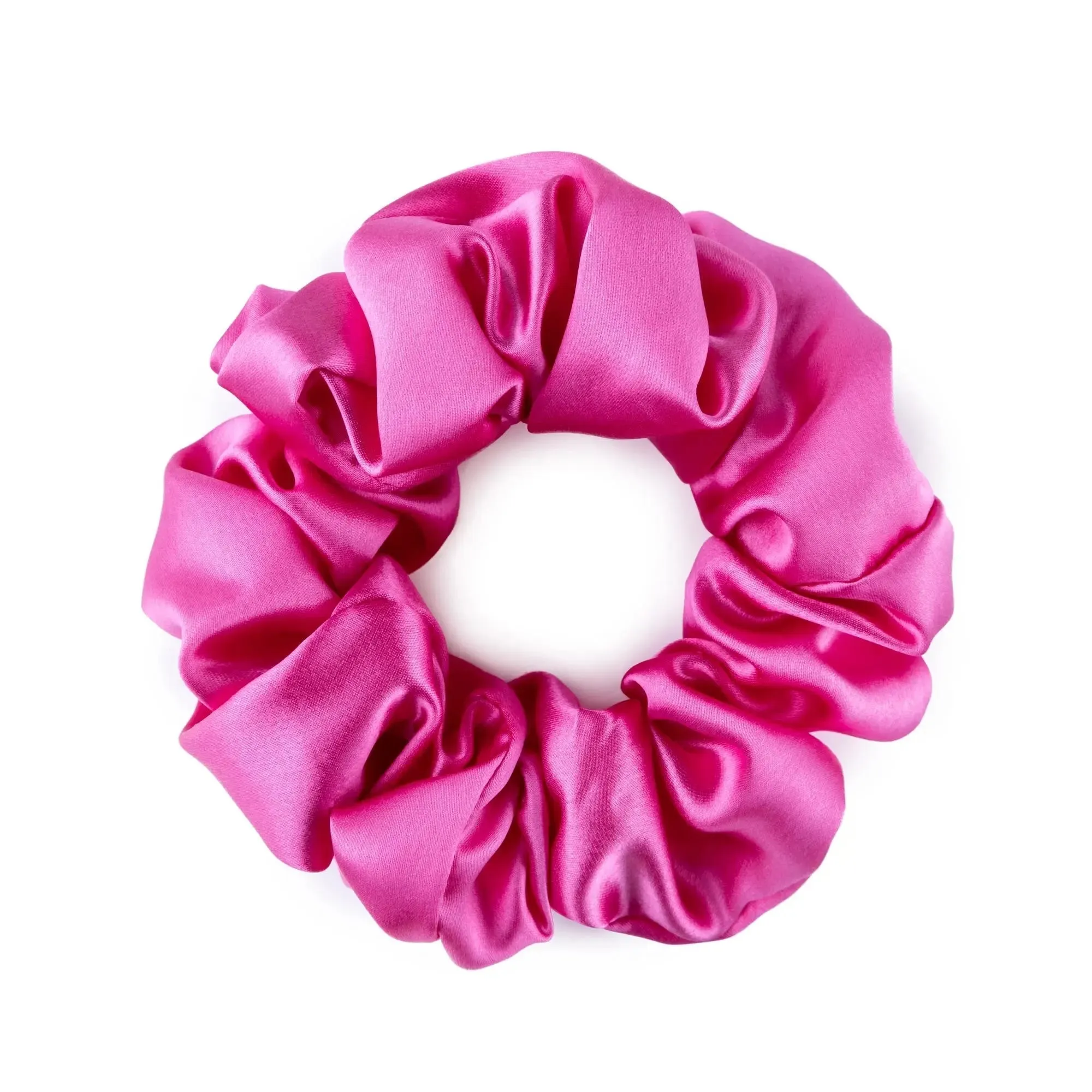 Large Silk Scrunchie Single