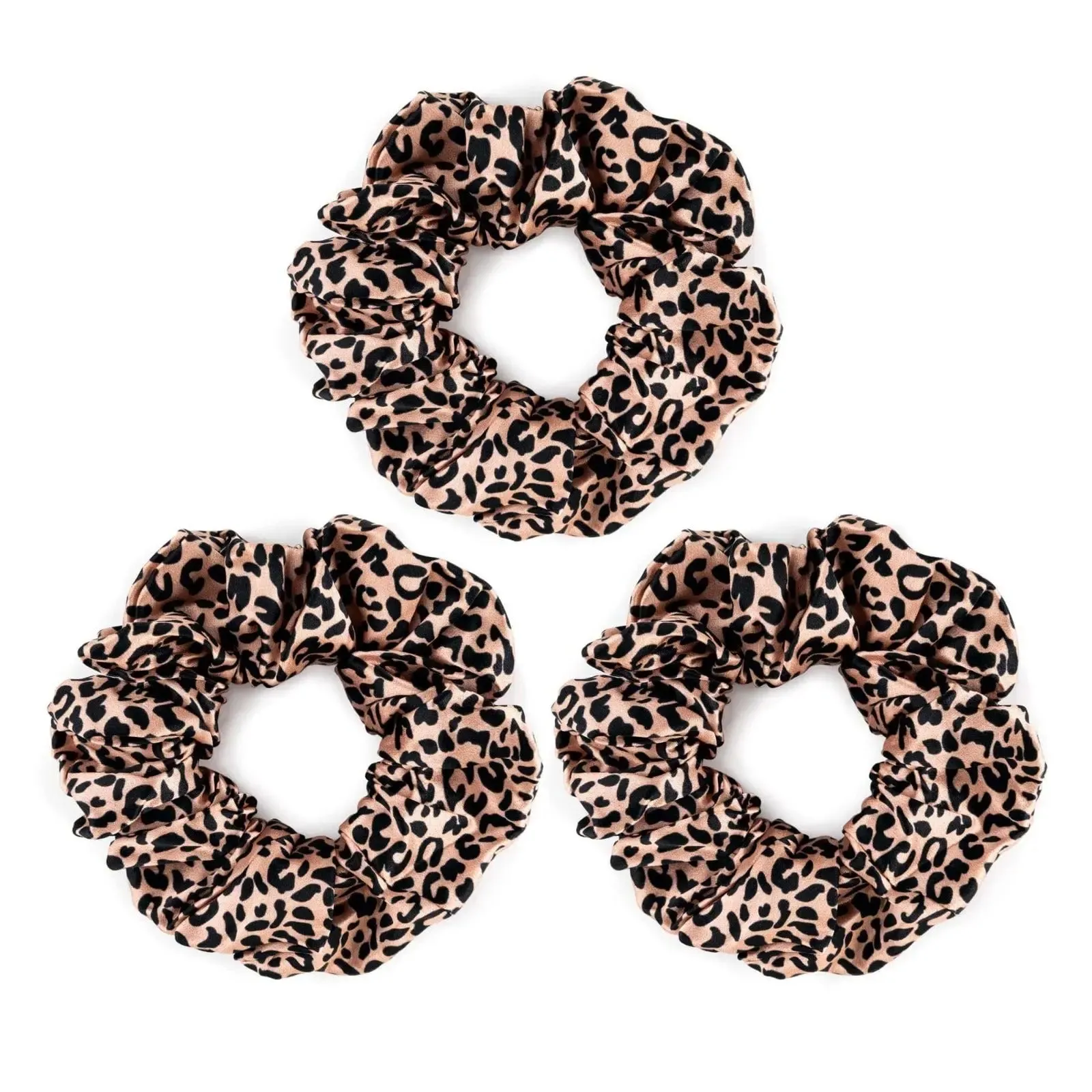 Large Silk Scrunchies Pack of 3