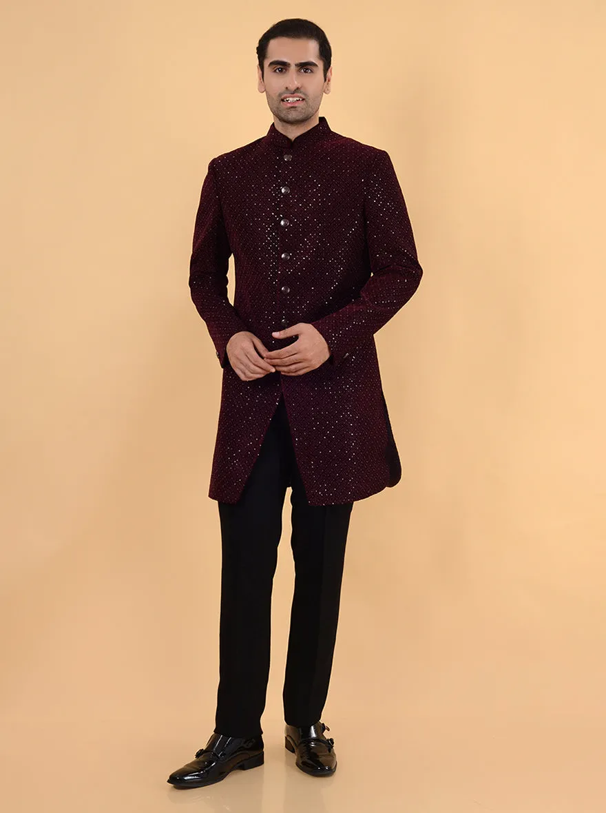 Maroon  Indowestern | TULA