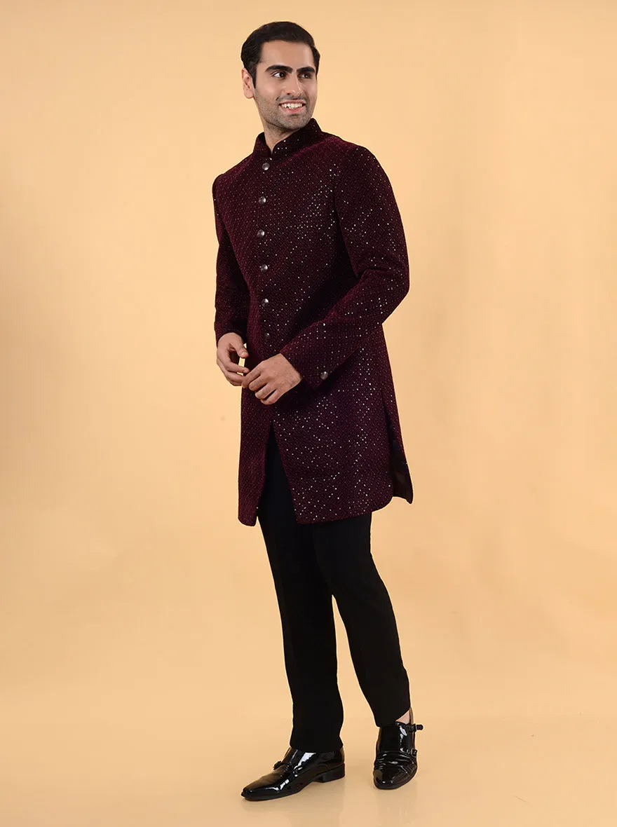 Maroon  Indowestern | TULA