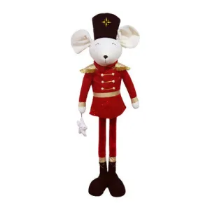 Military Mouse with Red Jacket 150cm