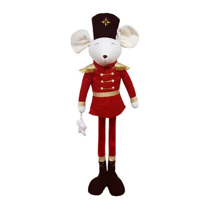 Military Mouse with Red Jacket 150cm