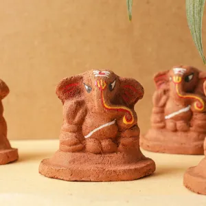 Natural Clay Mini Ganesha