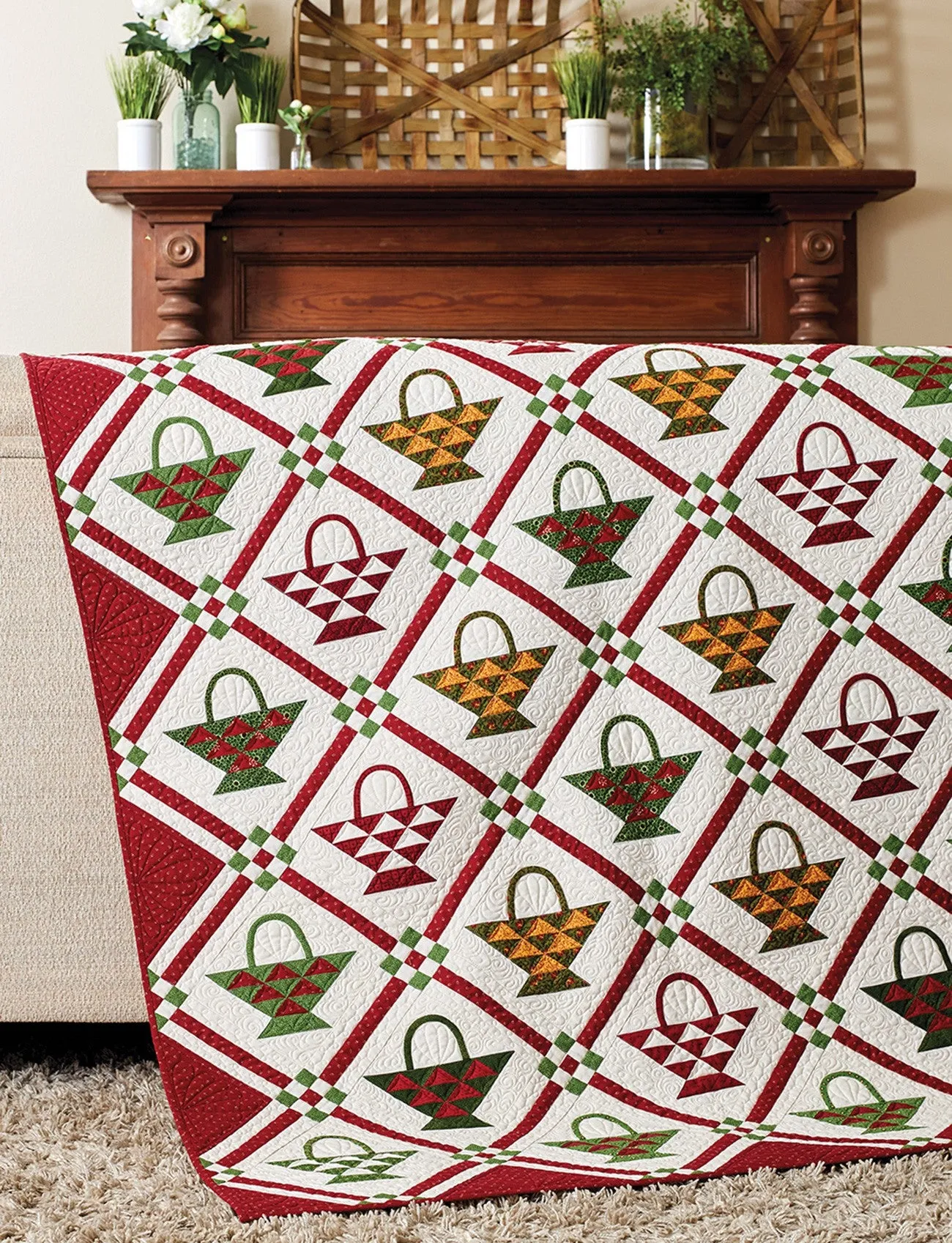 PATTERN BOOK, Red & Green Quilts From Martingale