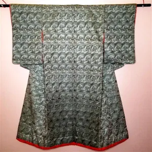 "Antique Bamboo" Vintage Wedding Kimono Uchikake