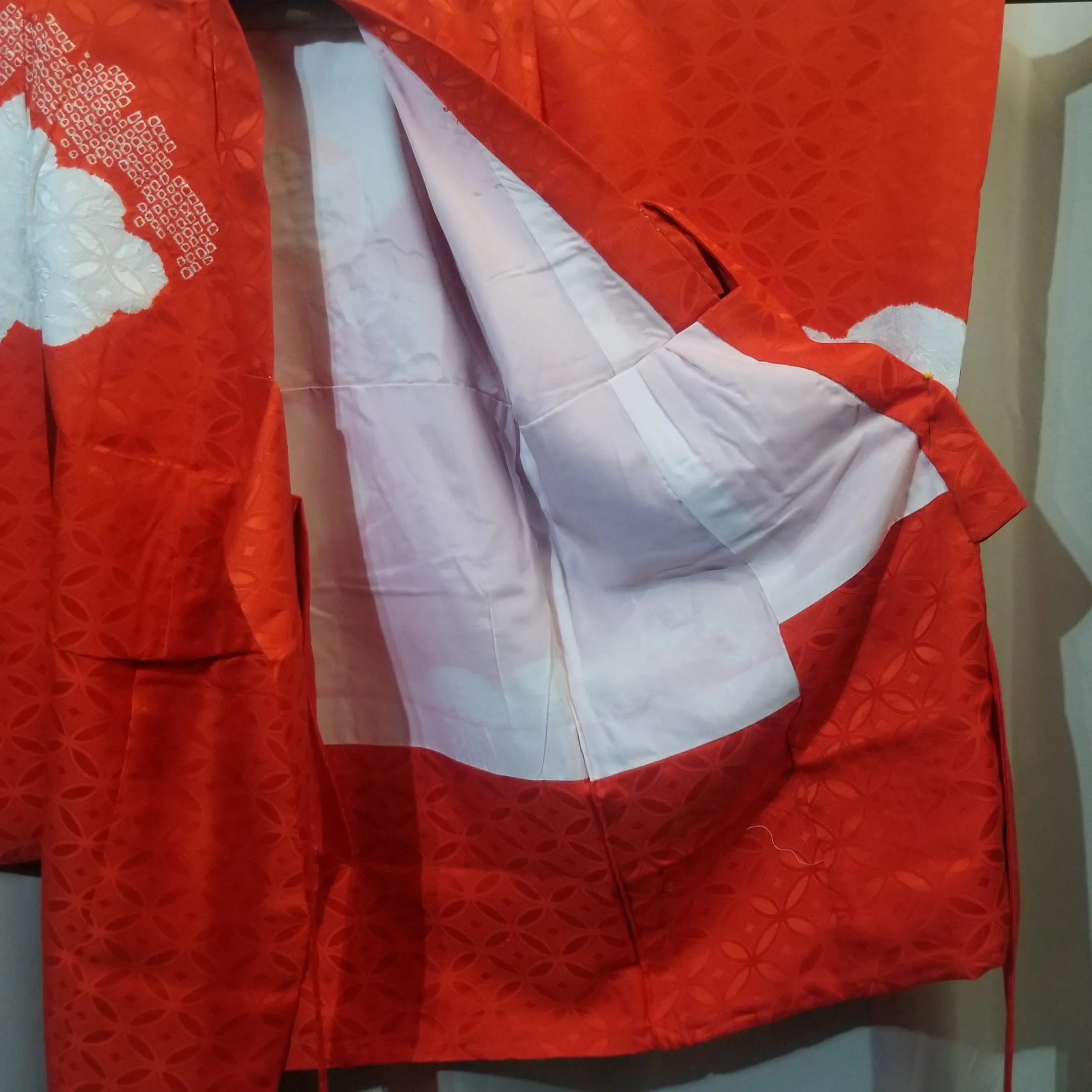 "Brilliant Clouds" Vintage Girl's Kimono