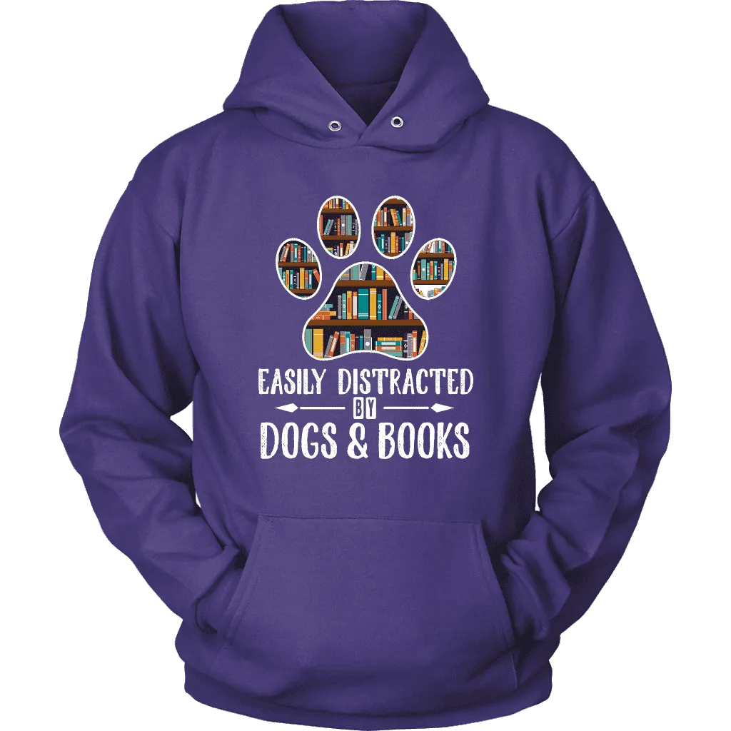 "Dogs and books" Hoodie