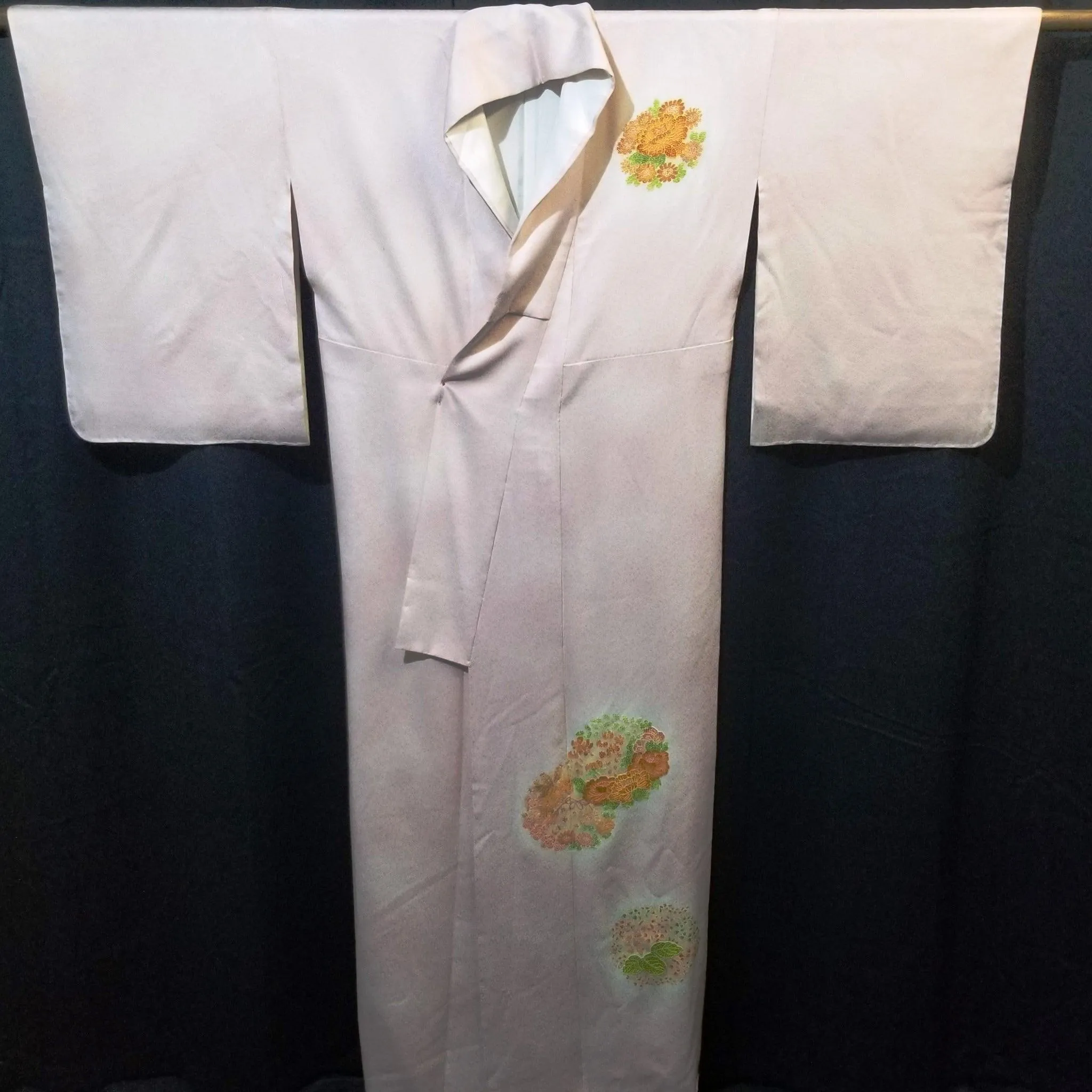 "French Knots" Vintage Kimono