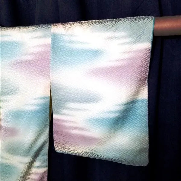 "Misty Pastels" Vintage Kimono