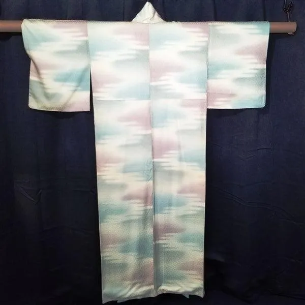 "Misty Pastels" Vintage Kimono