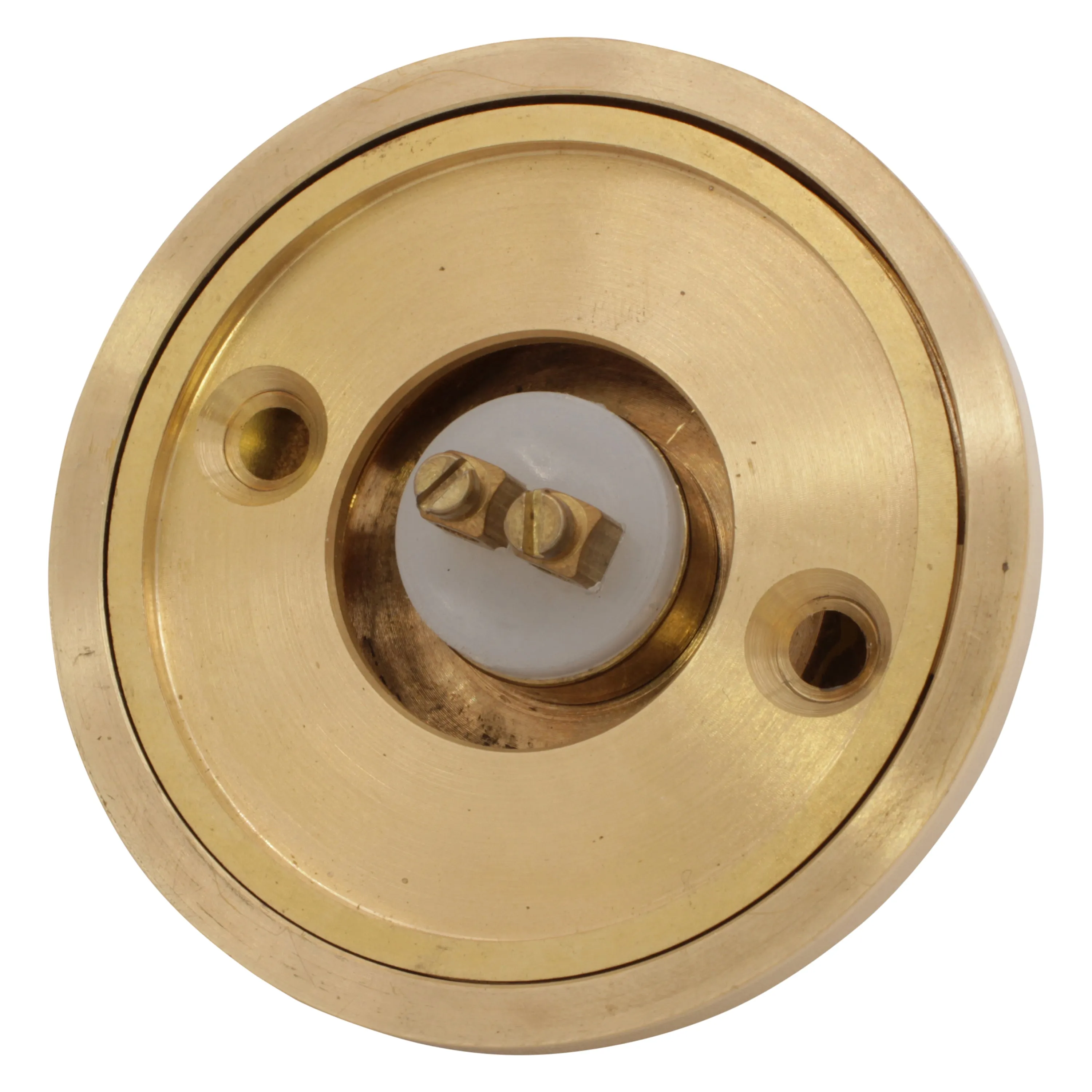 [Radiance Doorbell] Round Brass Doorbell