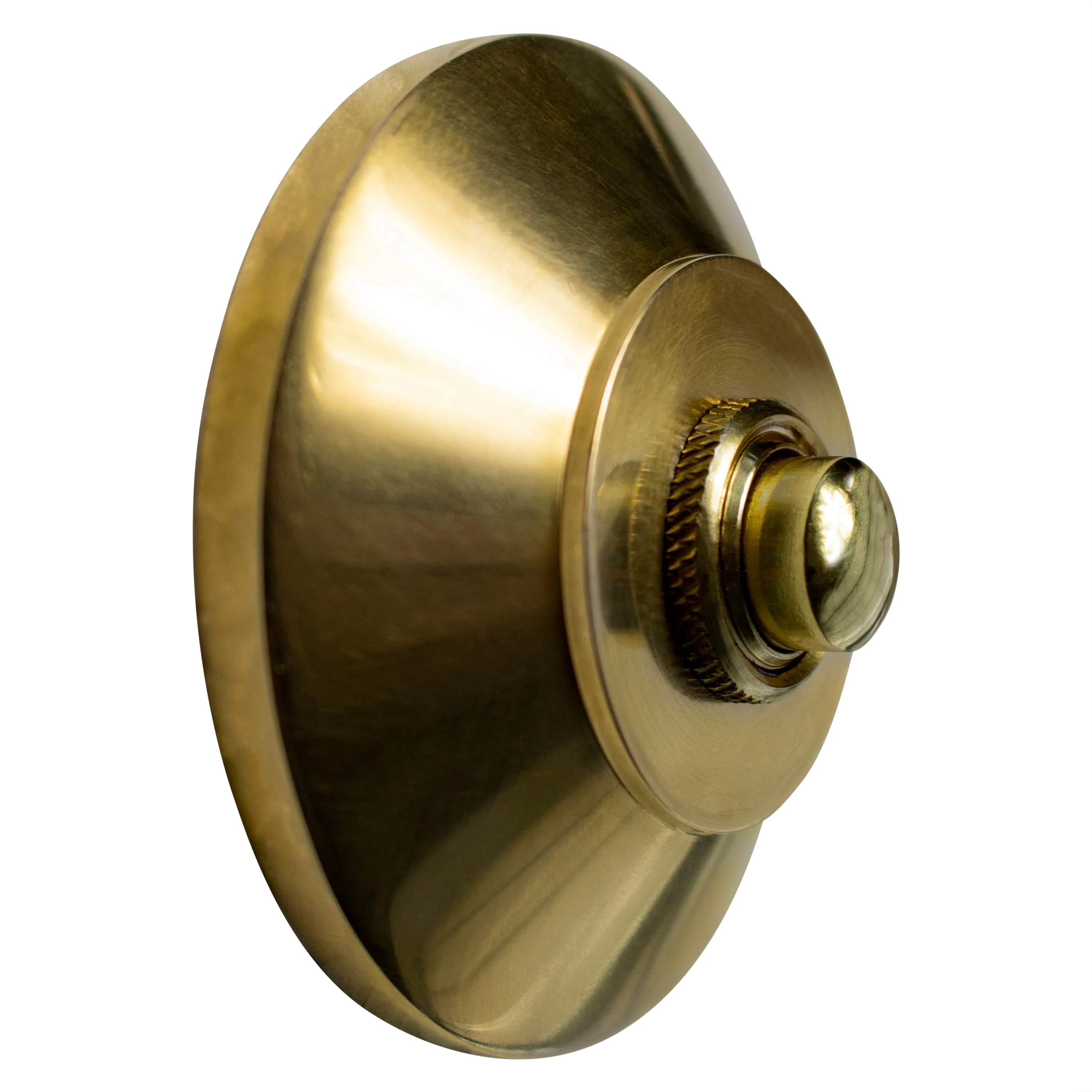 [Radiance Doorbell] Round Brass Doorbell