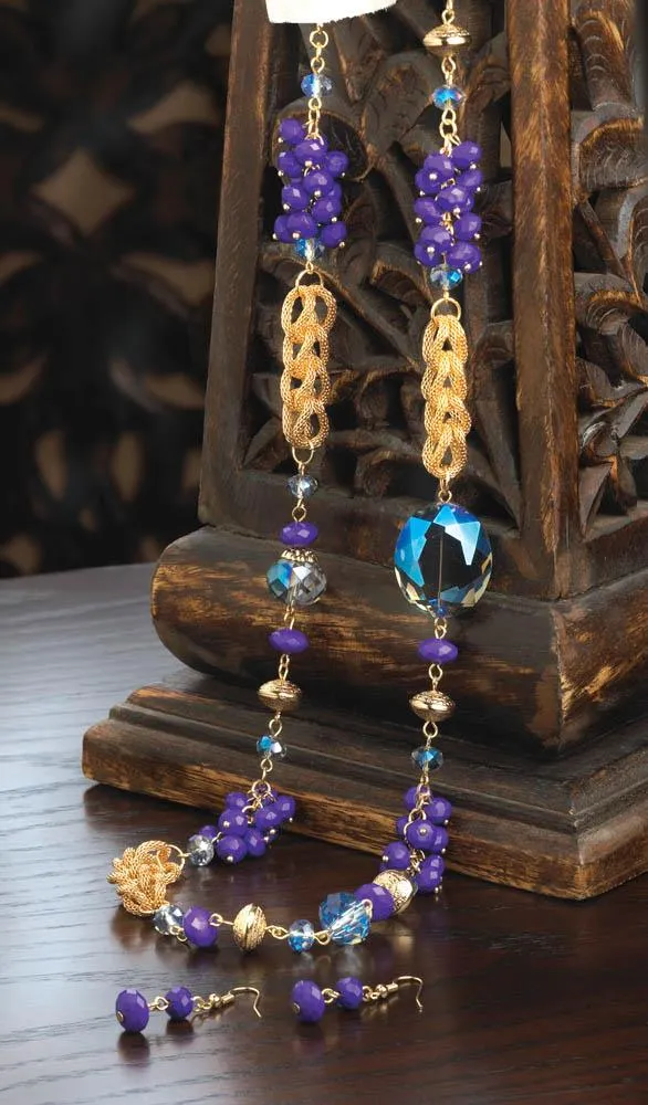 Regal Orhchid Jewelry Set