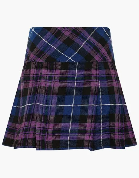 Scottish Tartan Kilt Skirt for Women's Short Pride