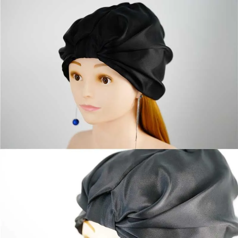 Silk Bonnet Double Side Turban - custom and wholesale