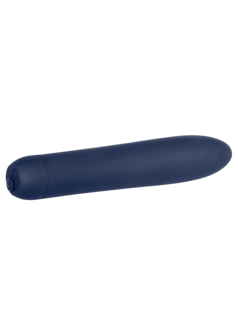 Straight Forward Rechargeable Silicone Vibrator