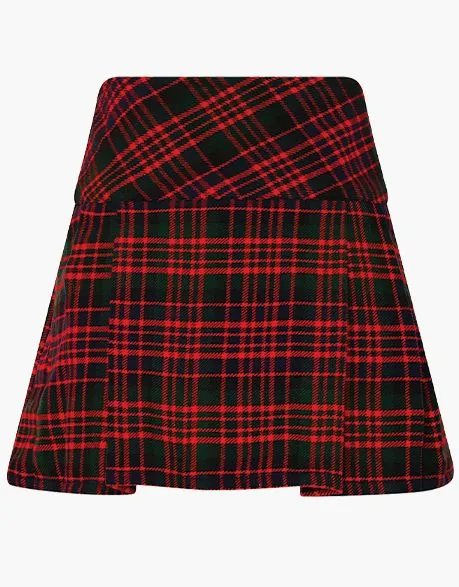 TARTAN MINI SKIRT KILT by MACDONALD