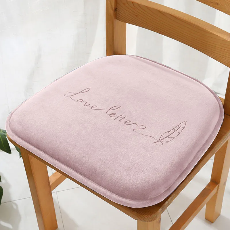 Variety Styles Simple And Modern Memory Foam Office Chair Cushion With Cotton Covers