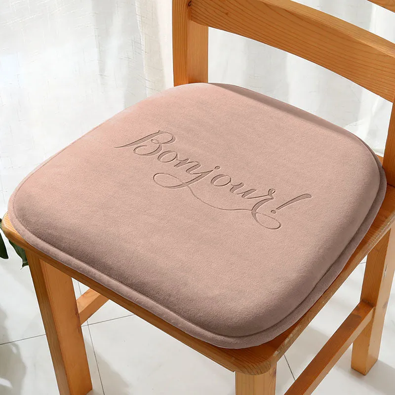 Variety Styles Simple And Modern Memory Foam Office Chair Cushion With Cotton Covers