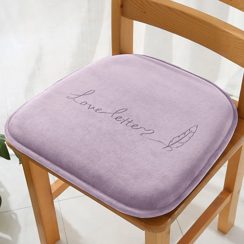 Variety Styles Simple And Modern Memory Foam Office Chair Cushion With Cotton Covers