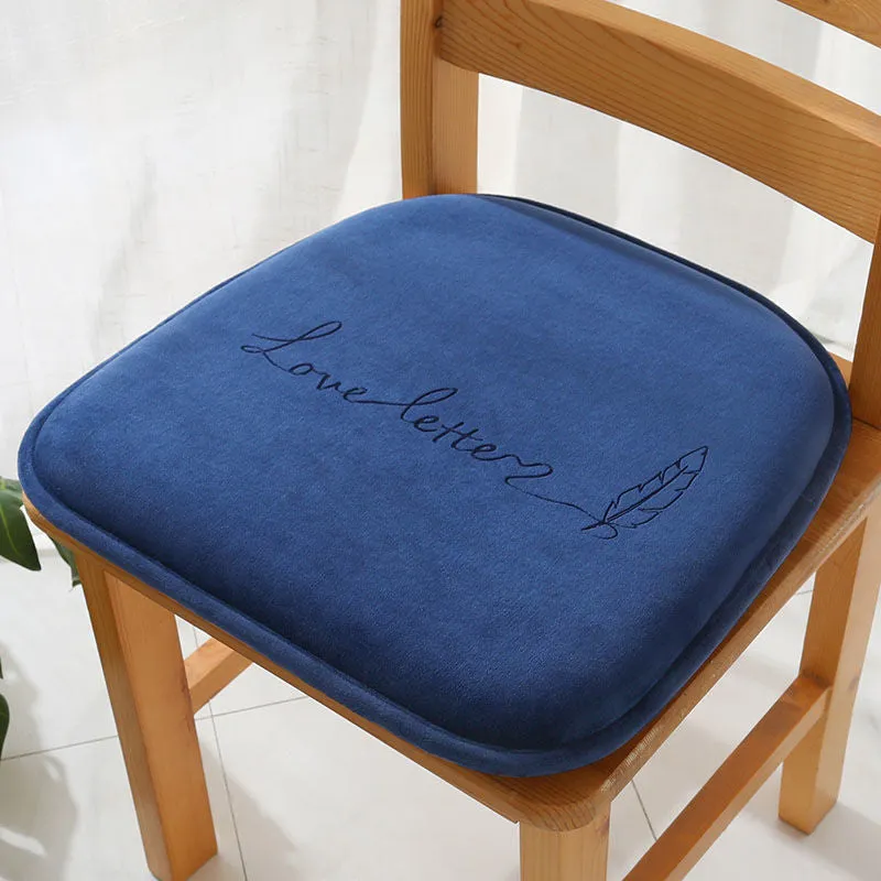 Variety Styles Simple And Modern Memory Foam Office Chair Cushion With Cotton Covers