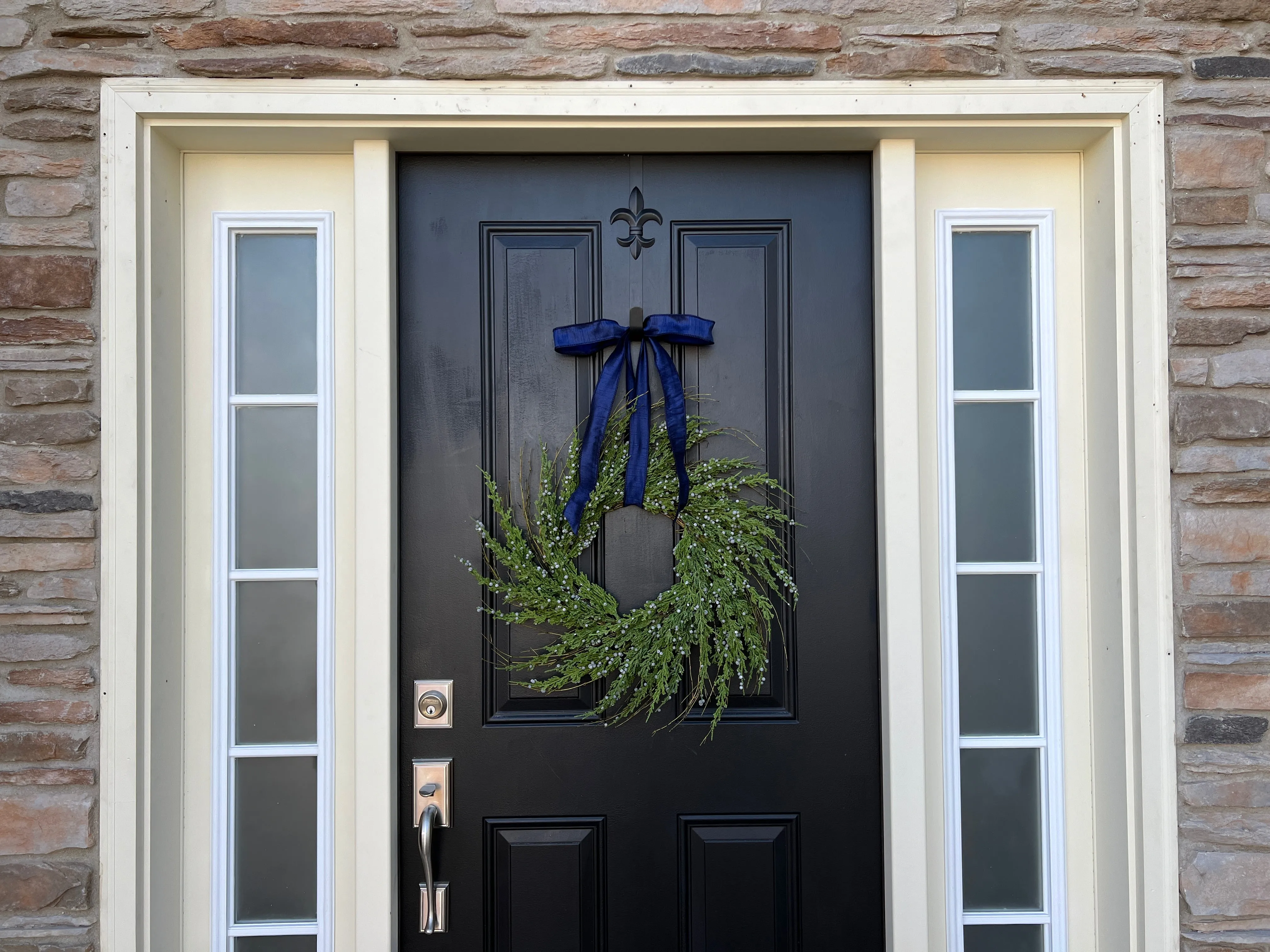 Winter Juniper Delight Wreath