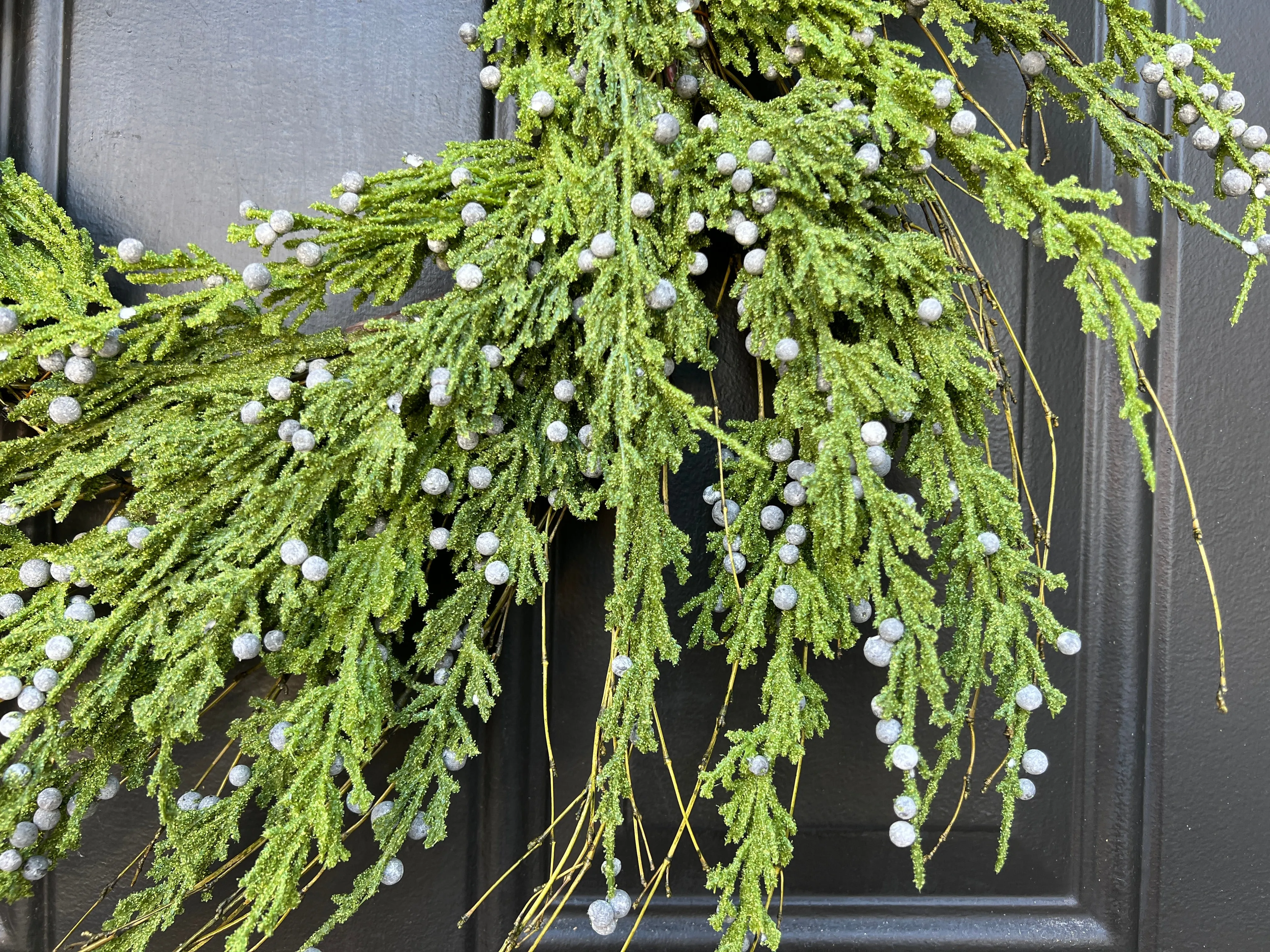 Winter Juniper Delight Wreath